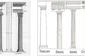 力学赏析：谈谈古建筑中的柱图片