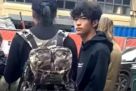 谢霆锋与16岁长子合体返港，机场晒温馨父子情，细节尽显严父家教图片