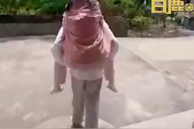 姐姐结婚弟弟提前3天练习背走路，姐姐回应：最近长胖了，弟弟怕背不动就提前练习，感觉他瞬间长大了图片