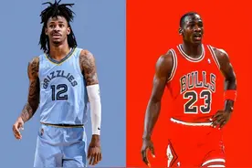 莫兰特豪言打爆乔丹！自称运动能力最强后卫，嘲讽勇士夺冠翻旧账图片