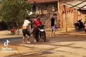 缅甸泼水节期间，在网络上流传的几个视频，看着都后怕图片