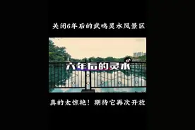关闭6年后的武鸣灵水风景区！真的太惊艳了！期待它的再次开放#武鸣哈哈网快讯 #武鸣 #武鸣美景 