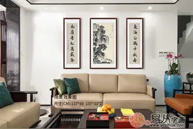 中堂挂什么画好 山水画是你体现生活品位的焦点图片