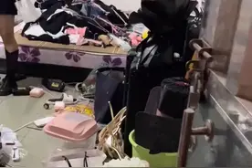 广东一女子去闺蜜家玩，进去一看几乎无处落脚：难怪老阻止去她家图片