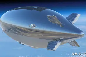 南海上空出现巨型平流层飞艇，形状酷似水滴，美媒称或属于中国图片