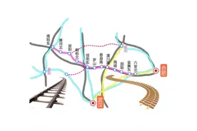 河南省计划新建南信合高铁的线路走向图片