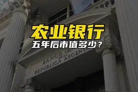 五年以后农业银行市值多少？图片