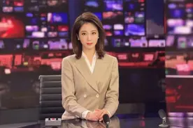 央视CCTV4中文国际女主播余露莹来自江西南昌，常驻中国新闻主播图片