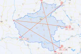 河南篇：省内最远两个点距离有多远？图片