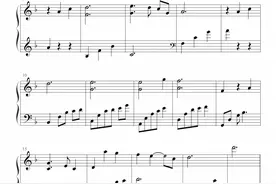 假如爱有天意，钢琴谱，李健，曲谱分享图片