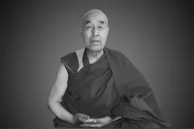 忆念常青（阿旺巴丹）老喇嘛图片