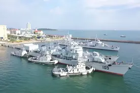 国家一级文物济南舰重装归来 即将对观众开放图片