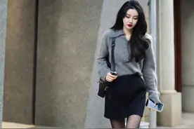 上海女生是真时髦！不是“黑丝”就是“下身失踪”，回头率超高图片