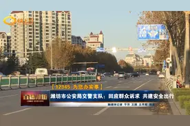 「12345 为您办实事」 潍坊市公安局交警支队：回应群众诉求 共建安全出行图片