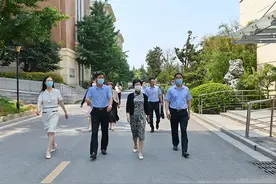 省教育厅副厅长顾月华一行赴马陵中学调研考察图片