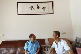 大千故里四川内江这位农民书法家书法风格独特气势雄浑广受欢迎图片