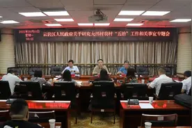 王黔主持召开大凹村农村“五治”工作专题会图片