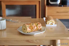 80后大叔给孩子做的下午茶点心，蛋糕香味道好，孩子特爱吃图片