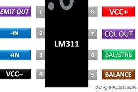 LM31 芯片工作原理+LM311 正确使用方法，图文+电路案例，带你搞定图片