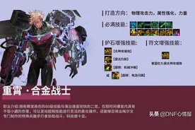 DNF：新春版本四大职业推荐！伤害才是重点，“入坑”玩家首选图片