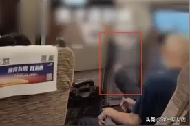 高铁上老人脚踹前排座椅，相关法律点解读图片