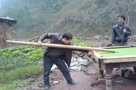 中国台球的正统在村头图片