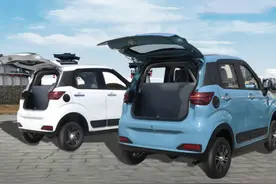 富路、宝岛推出的微型四轮乘用车，小巧低速，可载4人，适合老人图片