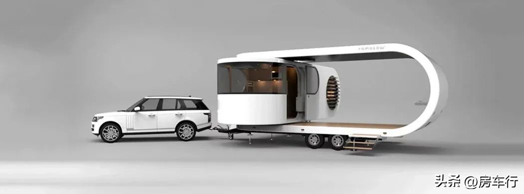 旋转式拖挂房车_国产拖挂式房车那家强_Romotow拖车设计