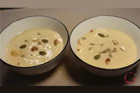 把苹果放入绞肉机里，教你做苹果发糕，松软香甜超好吃图片