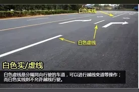 这样的路面标识线你都懂吗？图片
