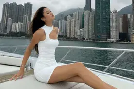 任达华女儿宣布正式出道！高一米八腿长110CM，久居国外长相欧美图片