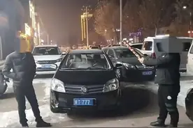 男子为博眼球发布假车牌上牌视频，引发网友齐举报，武邑交警：立即传唤图片