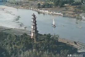 飞机视角俯瞰1938年时湖南长沙到衡阳郴州的风土人情，超高清修复图片