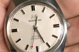 国表鉴赏之异形款上海7120手表保养图片