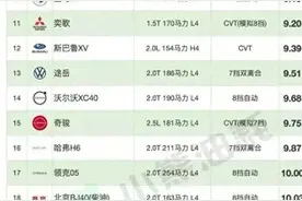 燃油竞赛：荣放和途岳带头，坦克500独树一帜！图片