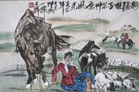 赵忠祥老师书画作品欣赏图片