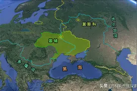 乌克兰地形分布，95%为平原图片