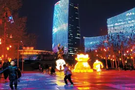 最后两天，赶紧去看永定门的夜景图片