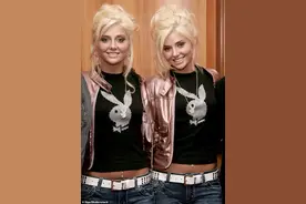 美貌双胞胎兔女郎，如今变臃肿，哭诉18岁和休·赫夫纳恋爱后染病图片