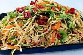 怪不得饭店的凉拌油豆皮那么好吃，原来诀窍这么简单，看一遍就会图片