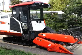 5公斤履带式收割机，江苏沃得vs久保田，中日农机品牌的区别之处图片