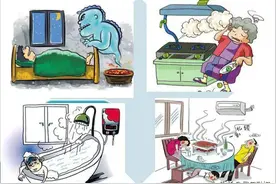 警惕！安全取暖，安全用气，提高常识，严防一氧化碳中毒图片