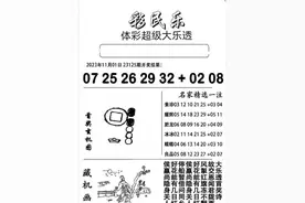 大乐透23126期彩民乐阳光探码图解析，独兰02、05，精选5+2附晒票图片