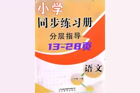 三年级下册语文分层指导13-28页参考答案图片