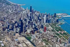 劳动之城——芝加哥，这是美国的交通动脉，被誉为摩天大楼的故乡图片