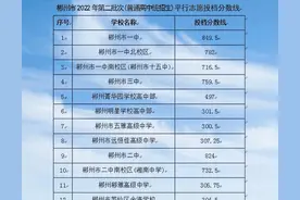 2022年郴州市普通高中（统招生）录取分数线图片