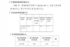 看看别人的工资——广东省省属国有企业2图片