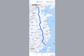 京台高速（G3）完整线路图，地图已可显示高速线路图片