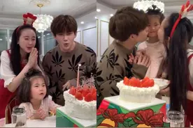 咸素媛和陈华长成了，女儿和爸爸长得一模一样图片