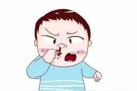 总是流鼻血，其实是大肠里有“火”图片